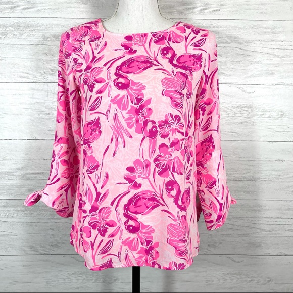 Lilly Pulitzer Langston Top - Picture 4 of 11